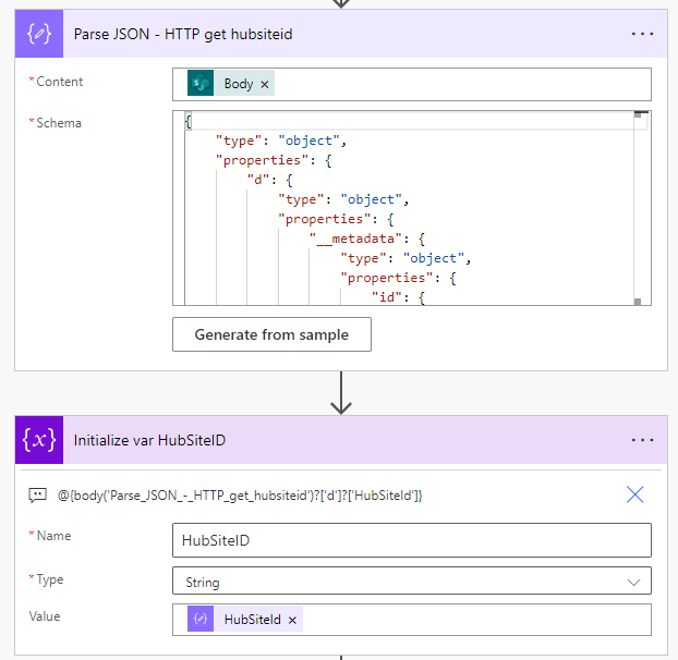 Parse JSON