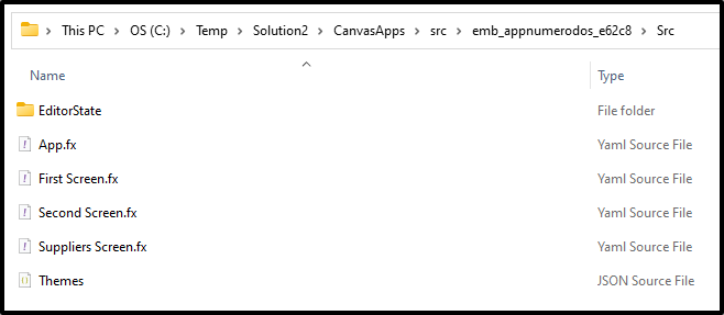File structure