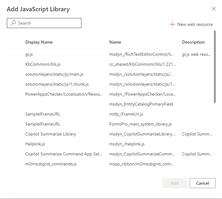 New web resource