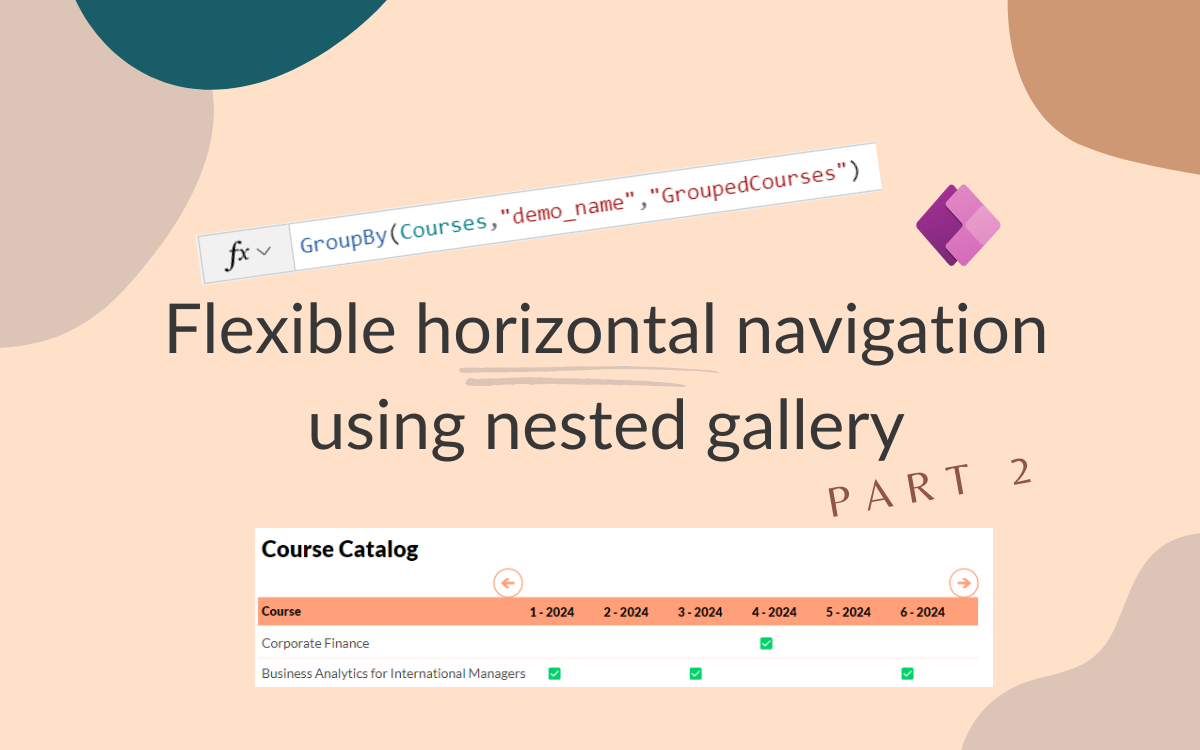 Dynamic horizontal header part 2: flexible horizontal scrolling