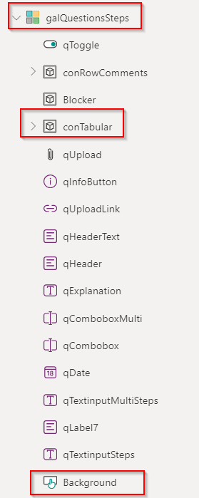 nested