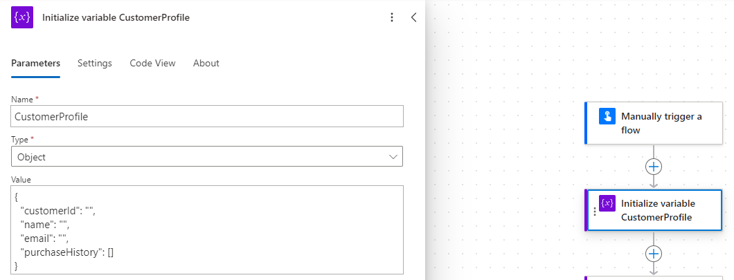 JSON object