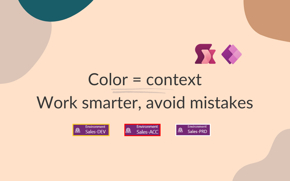 Color = context. Work smarter, avoid mistakes