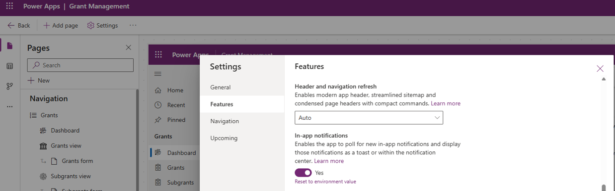 Enable notifications