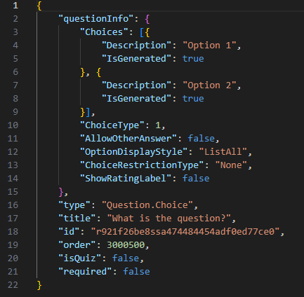 Payload readable
