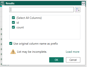 Expand Columns