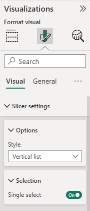 Question single select